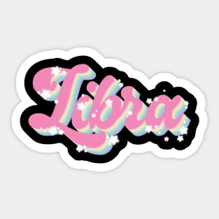 Groovy Libra Sticker